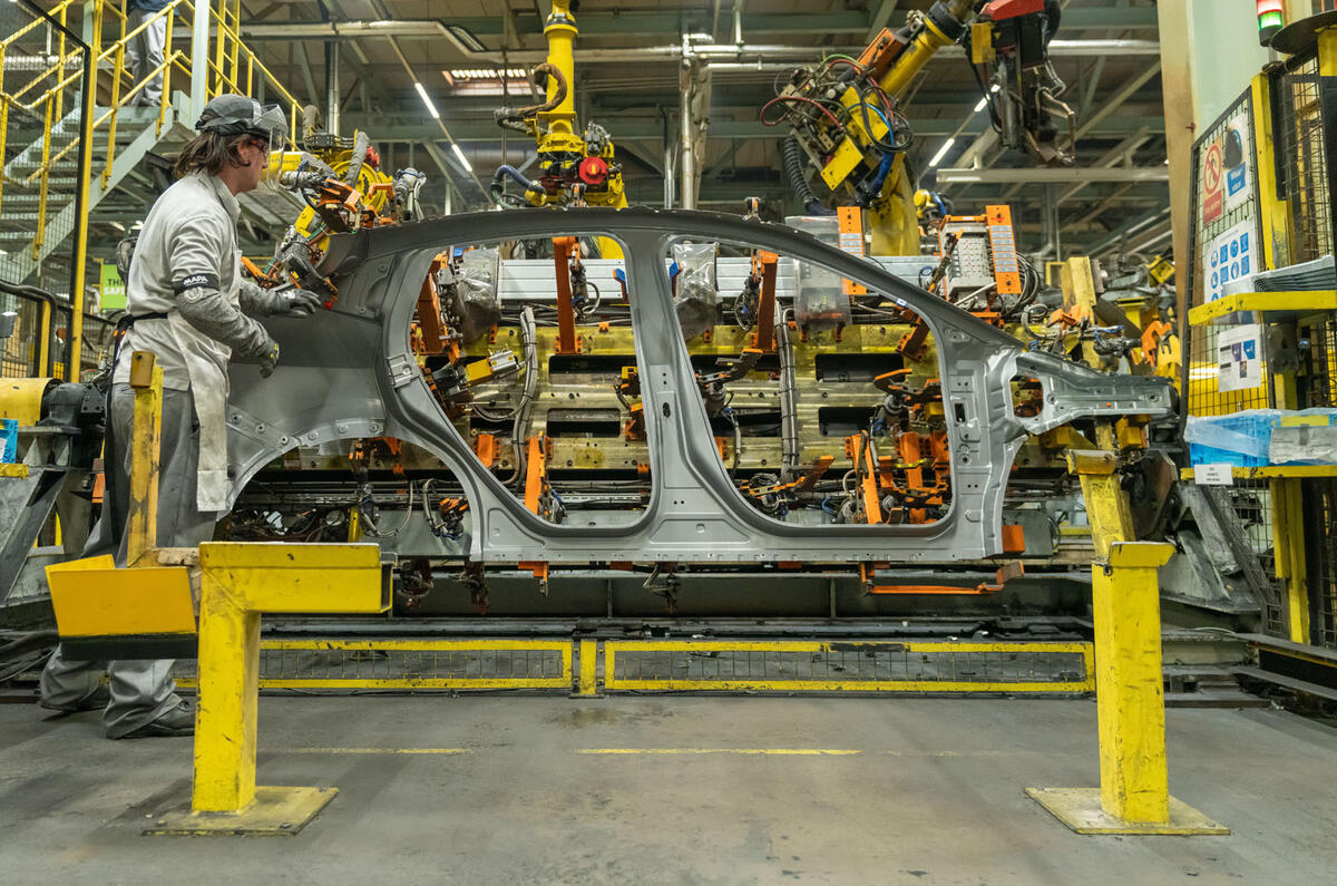 car factory body