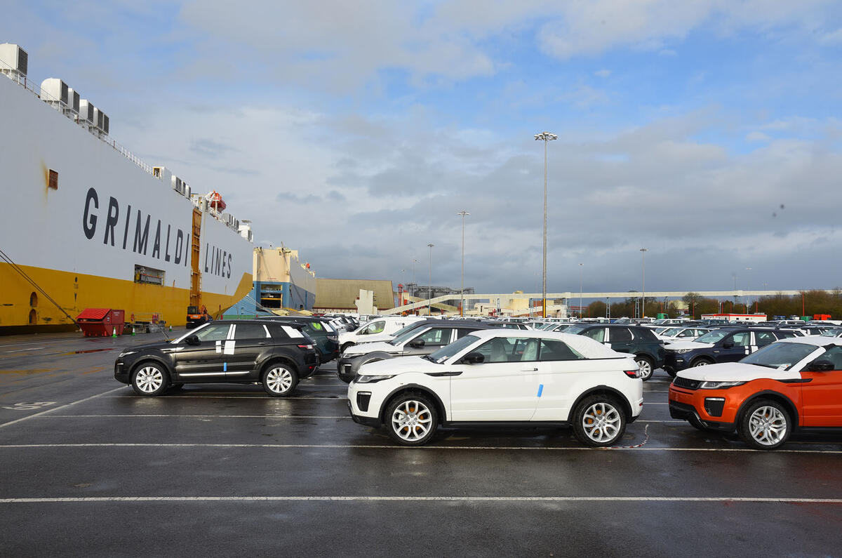 How British-built cars get to their foreign homes