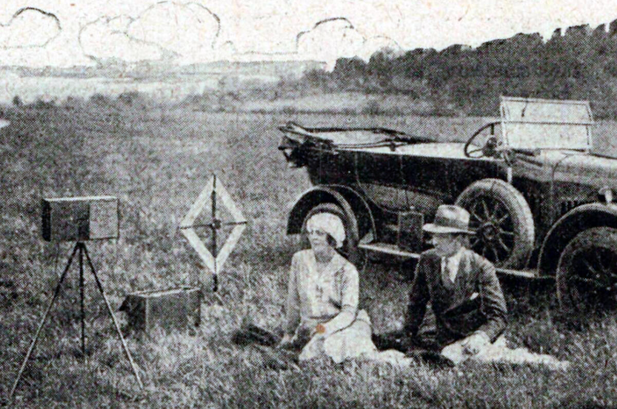 Car radio 1925