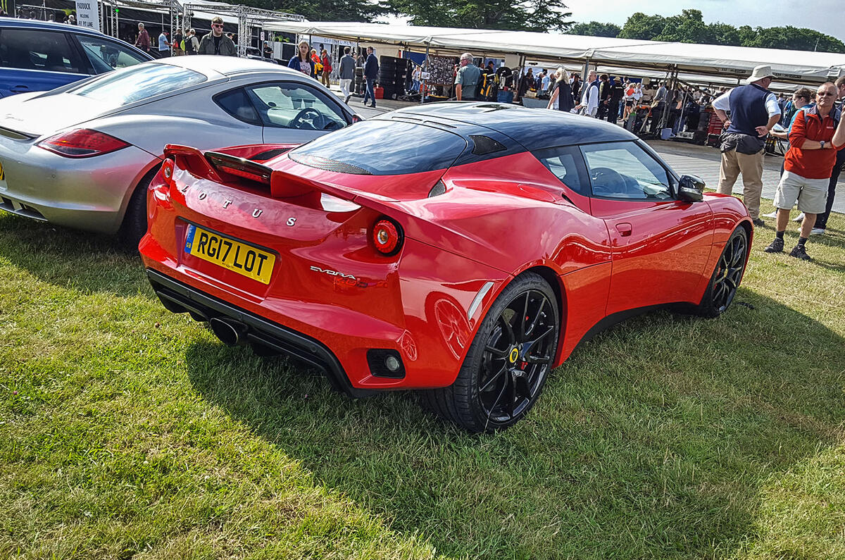 LOTUS EVORA 400: 0-60mph in 4.1sec and a top speed of 174mph
