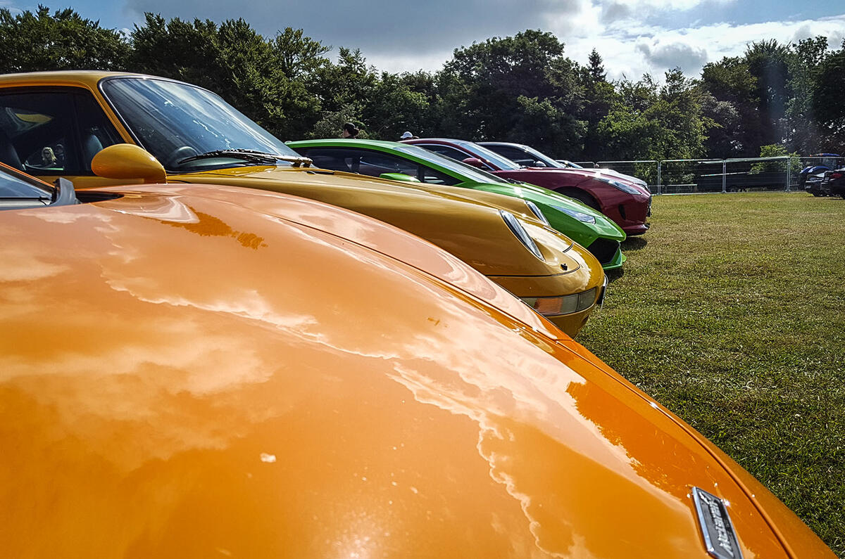 ANY COLOUR YOU WANT: There's all shapes and sizes to excite supercar fans