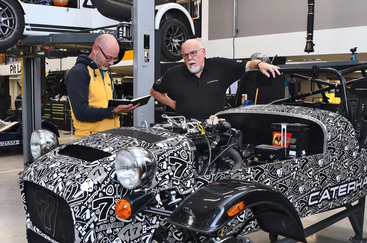Caterham 7 Horse Prototype Bob Laishley 2025 jb20250527 9936