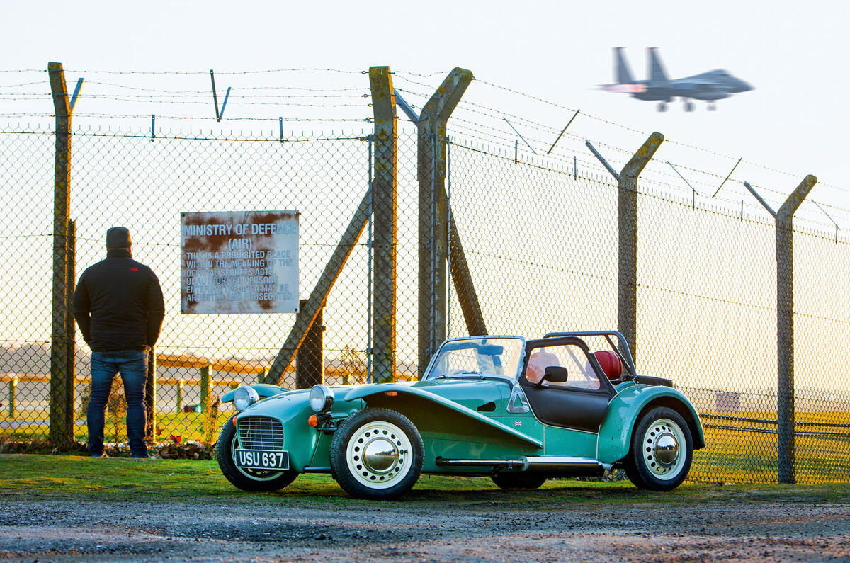 Caterham Seven at 60: a time-warp road trip in the Seven Sprint