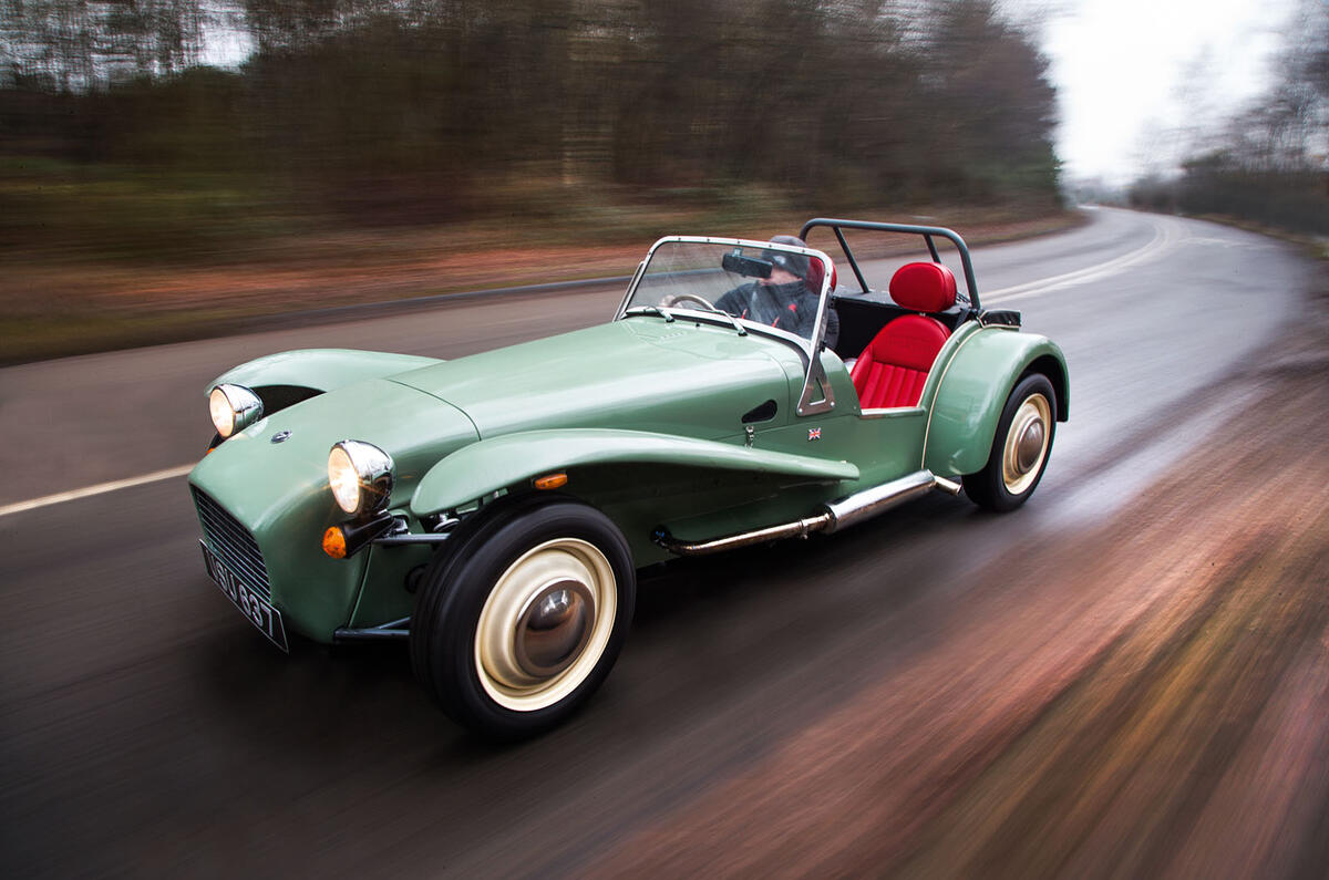 Caterham Seven at 60: a time-warp road trip in the Seven Sprint