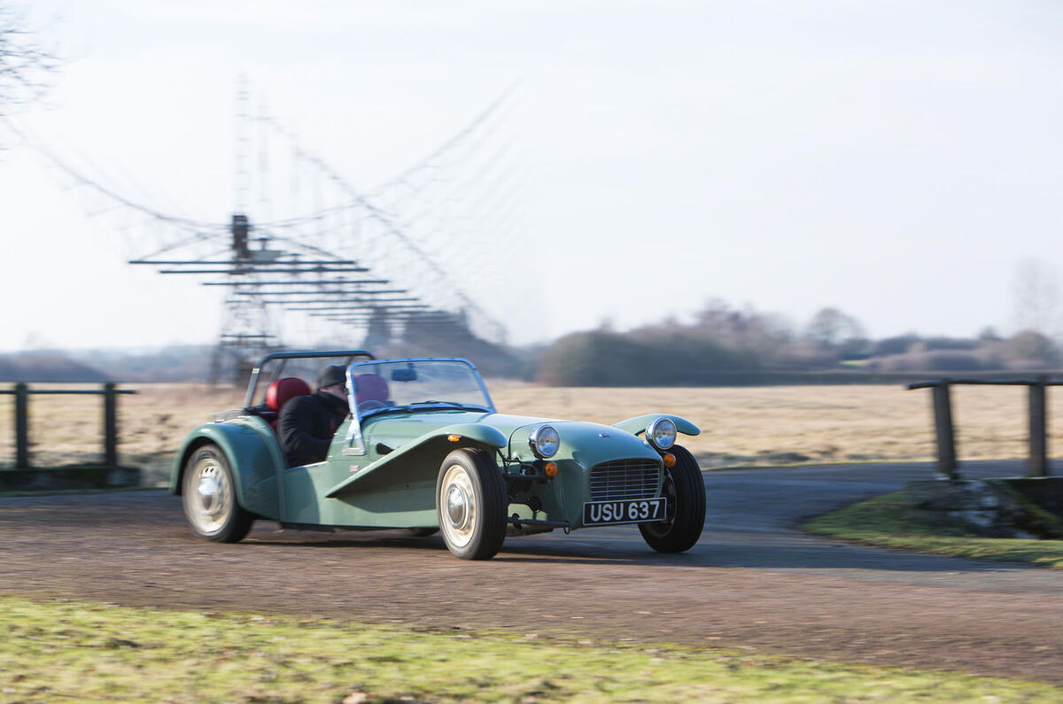 Caterham Seven at 60: a time-warp road trip in the Seven Sprint