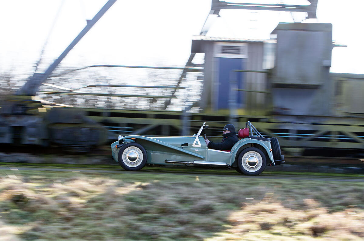Caterham Seven at 60: a time-warp road trip in the Seven Sprint