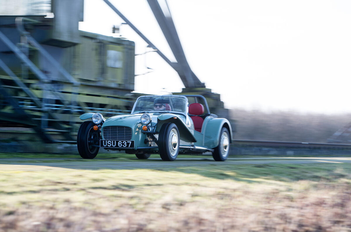 Caterham Seven at 60: a time-warp road trip in the Seven Sprint
