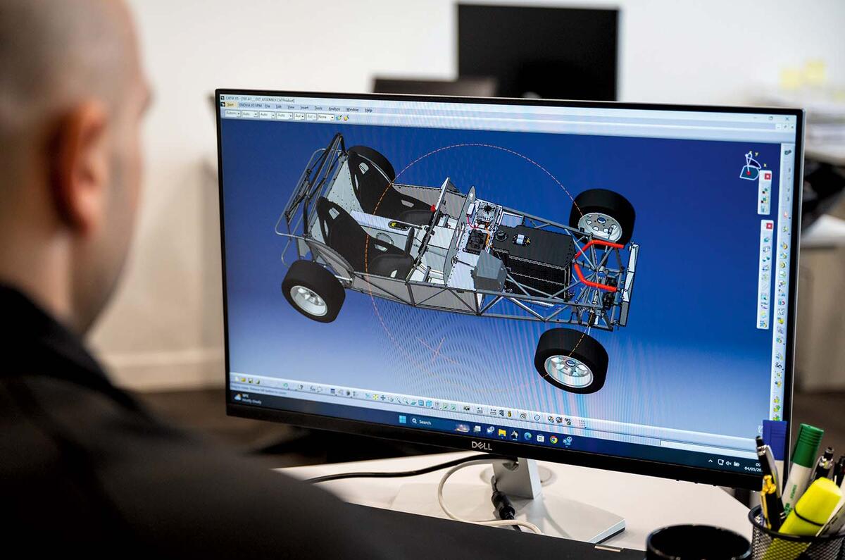 Caterham chassis development Caterham chassis development