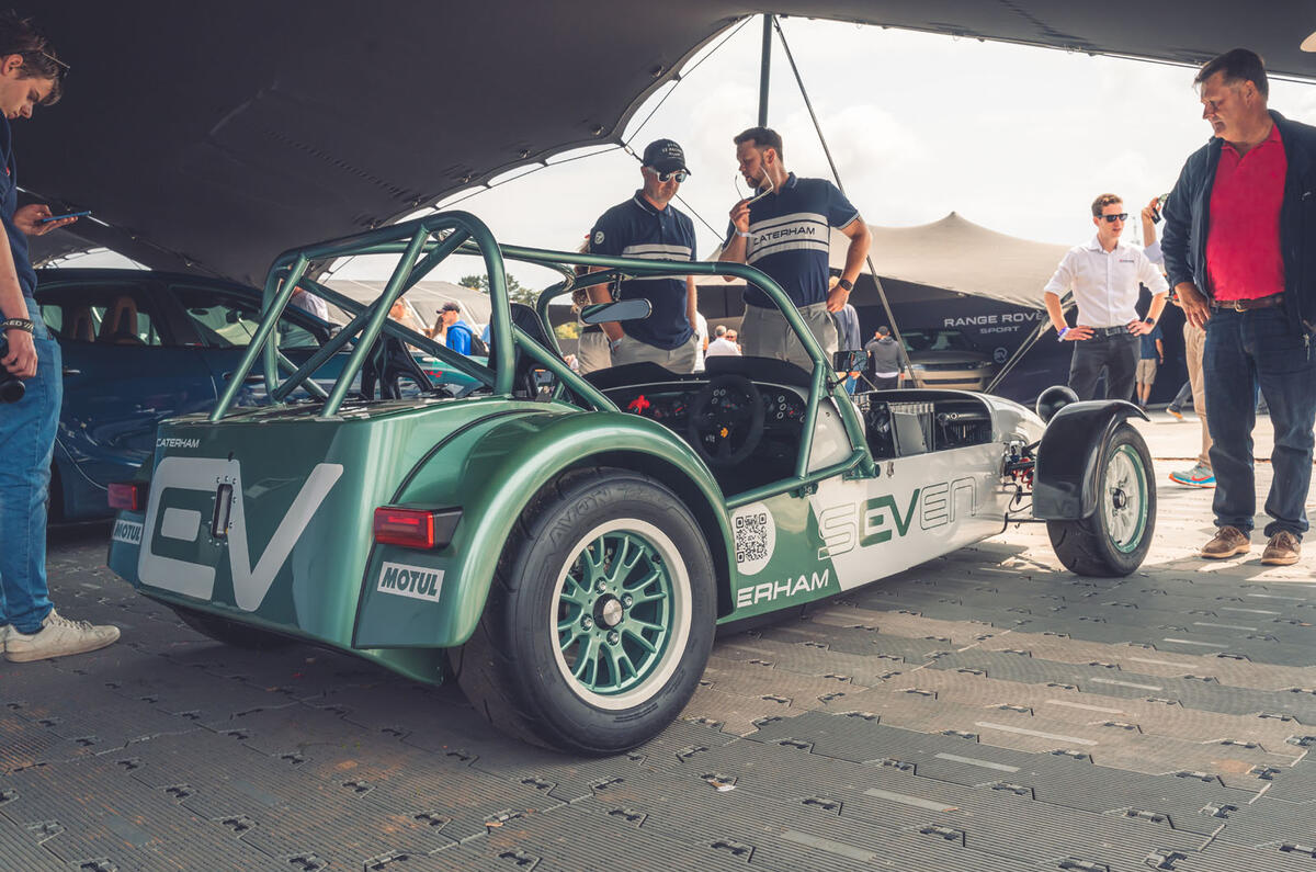 Caterham EV 7 Goodwood rear Caterham EV 7 Goodwood rear