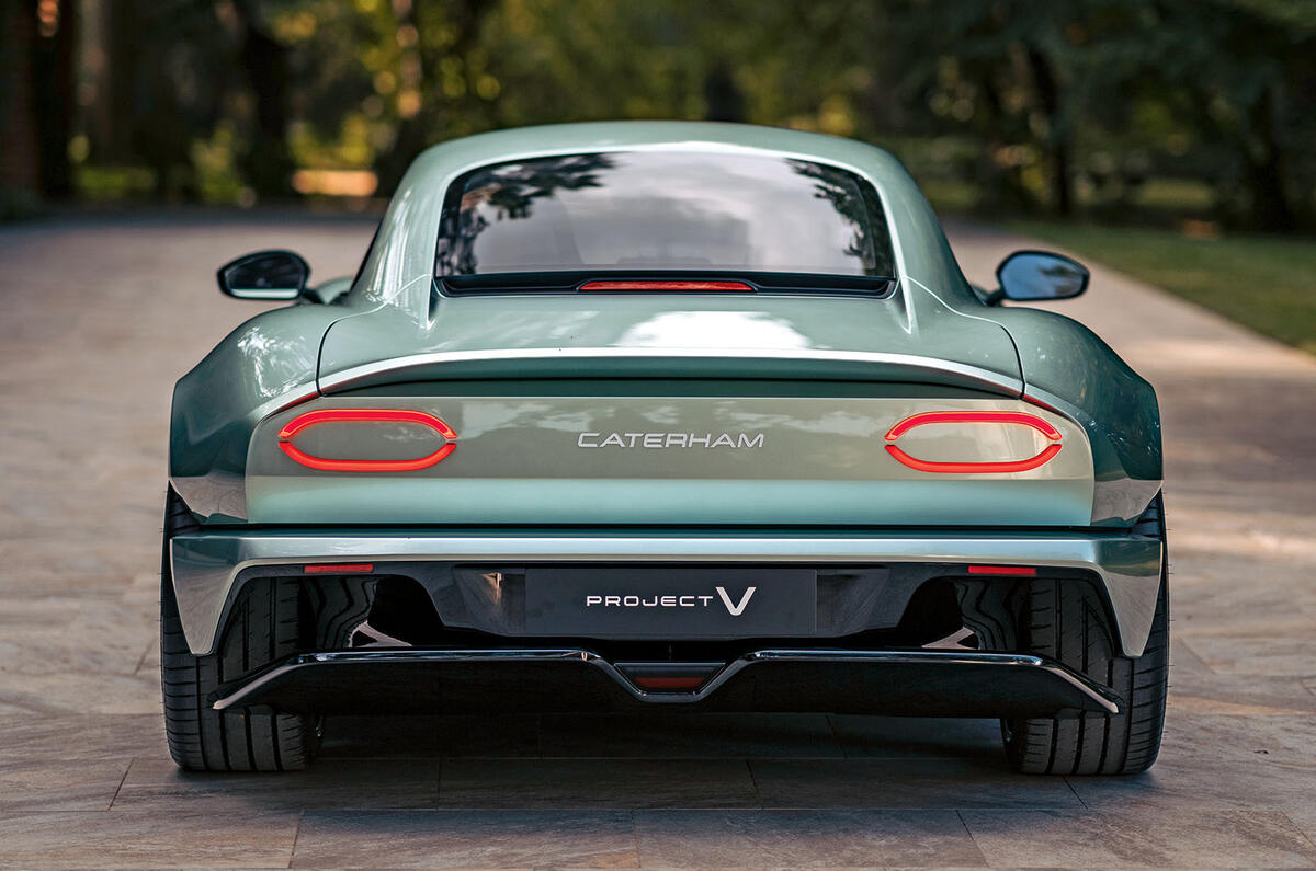 Caterham Project V rear Caterham Project V rear