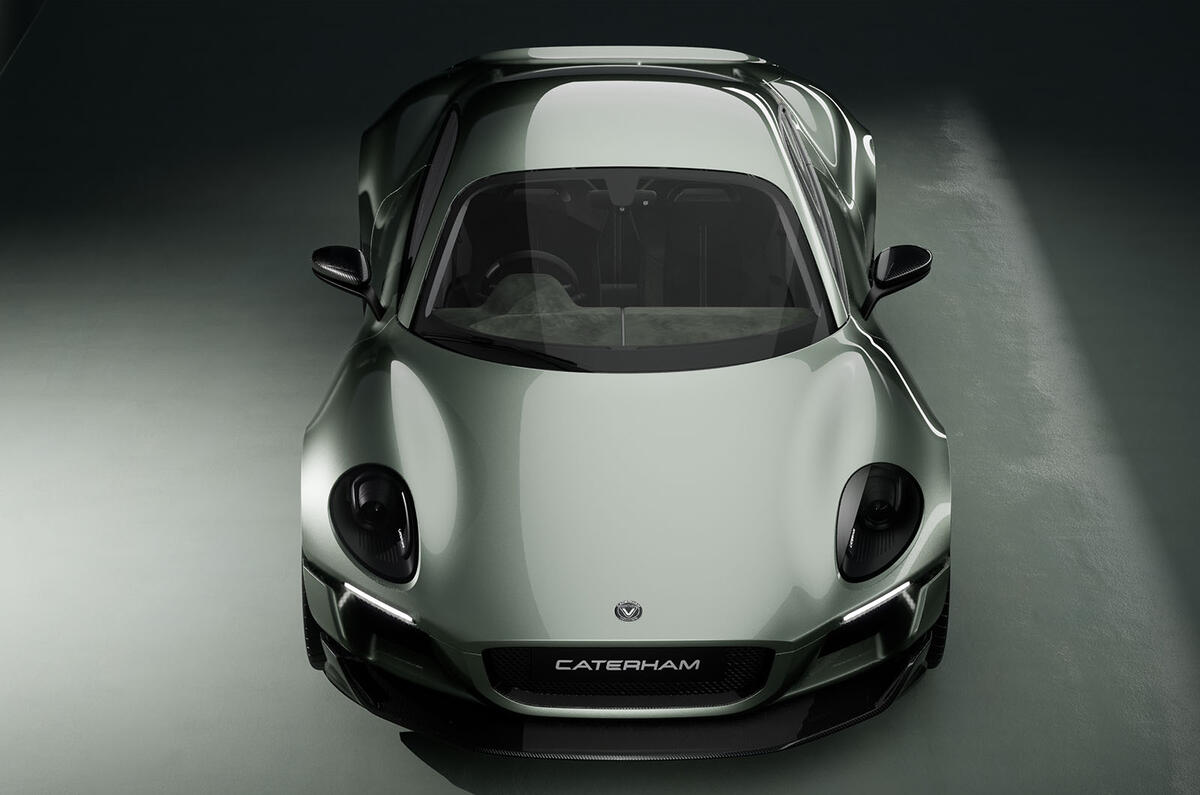 Caterham Project V studio front Caterham Project V studio front
