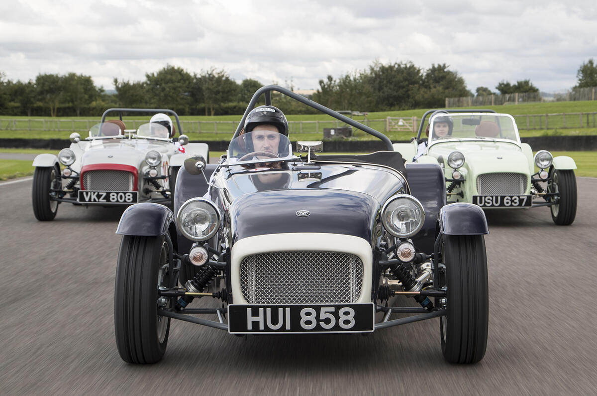 Caterham reveals Seven Supersprint at Goodwood Revival
