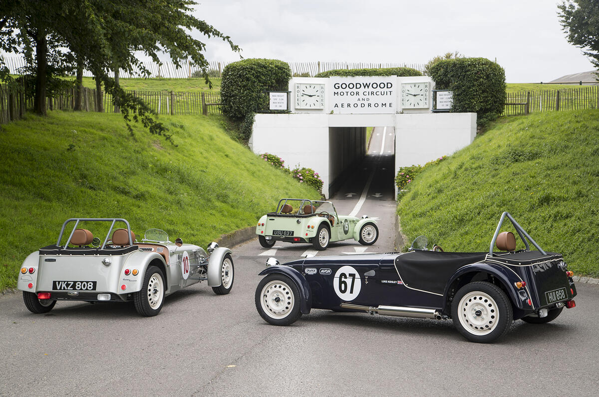 Caterham reveals Seven Supersprint at Goodwood Revival