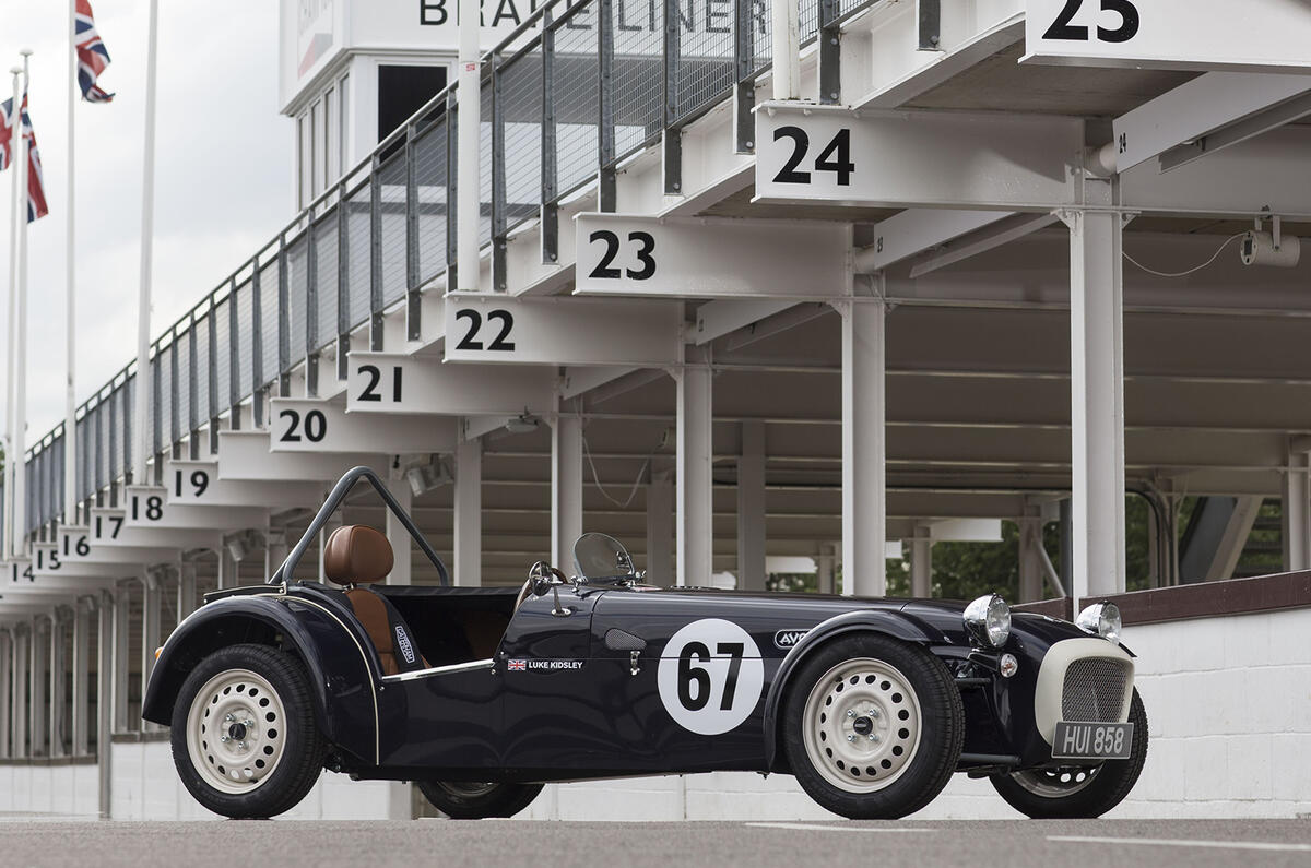Caterham reveals Seven Supersprint at Goodwood Revival