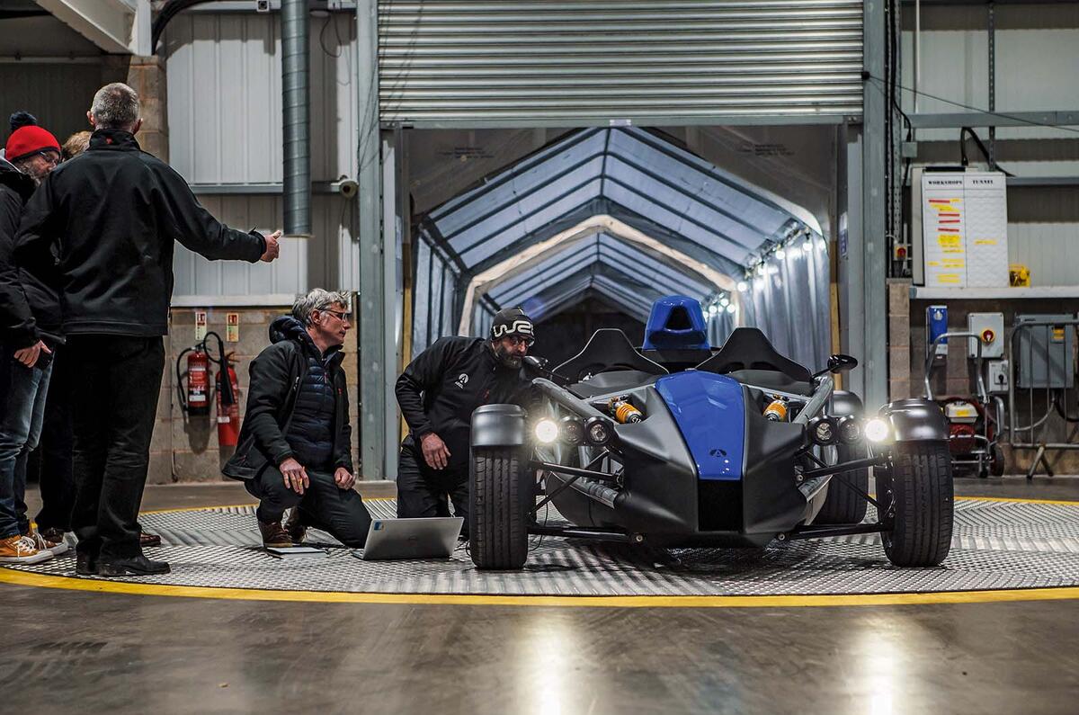 Catesby Tunnel Ariel Atom 4R testing Catesby Tunnel Ariel Atom 4R testing