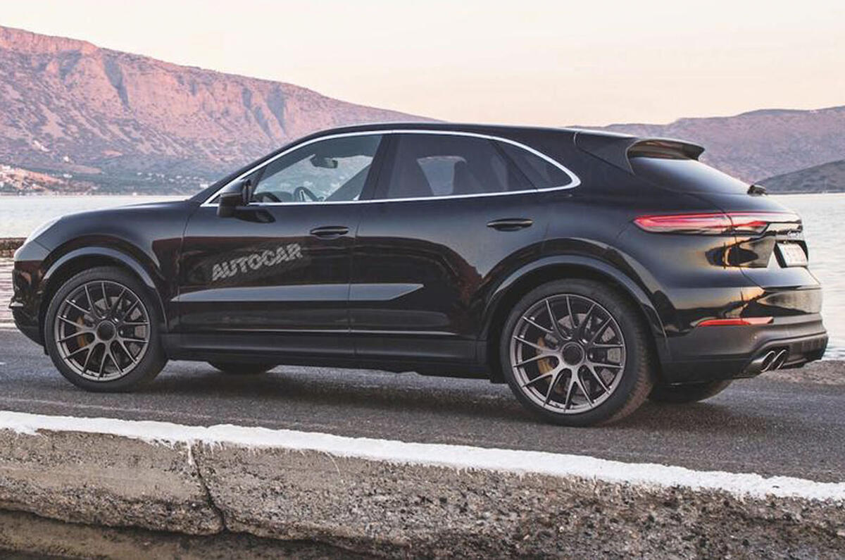 Porsche Cayenne Coupe render