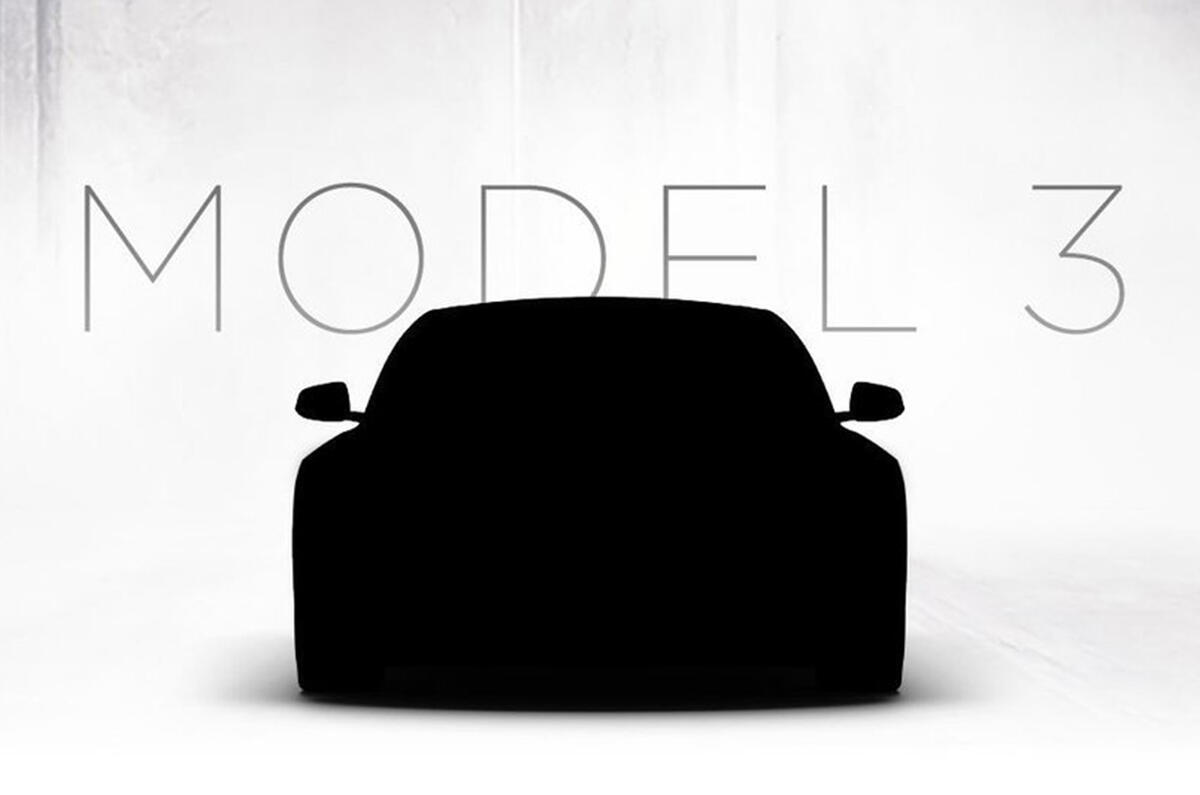 Tesla Model 3 To Be Revealed Autocar