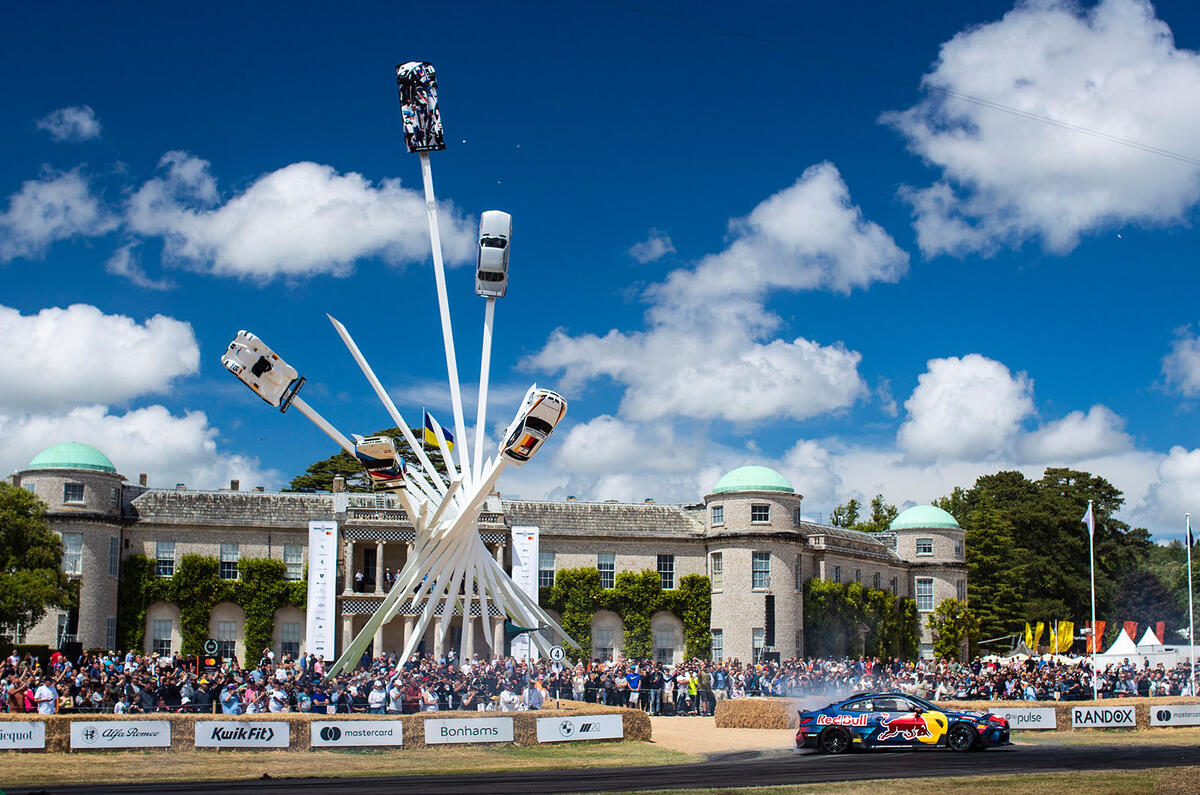 Central Feature celebrating 50 years of BMW M at the 2022 Festival of Speed. Ph. by Drew Gibson.