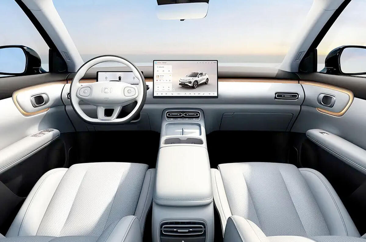 Changan E06 interior