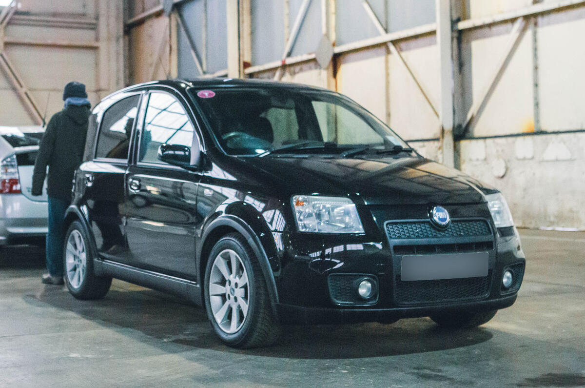Charlie Martin Fiat Panda 100HP at Bicester Scramble 2024