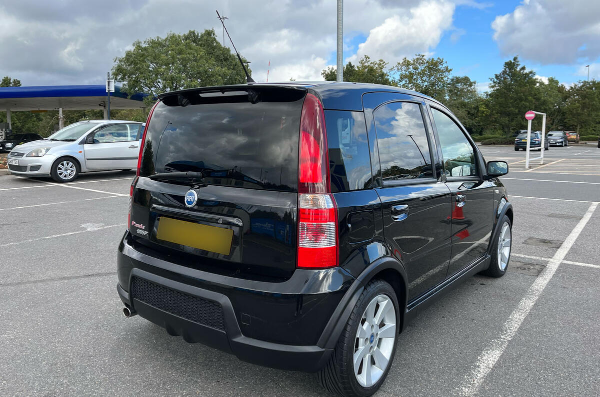 Charlie Martin Fiat Panda 100HP cleaned rear
