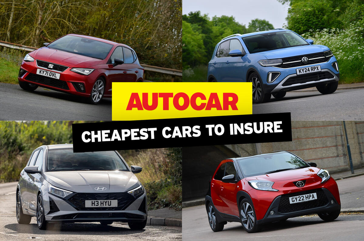 Cheapest cars to insure in the UK