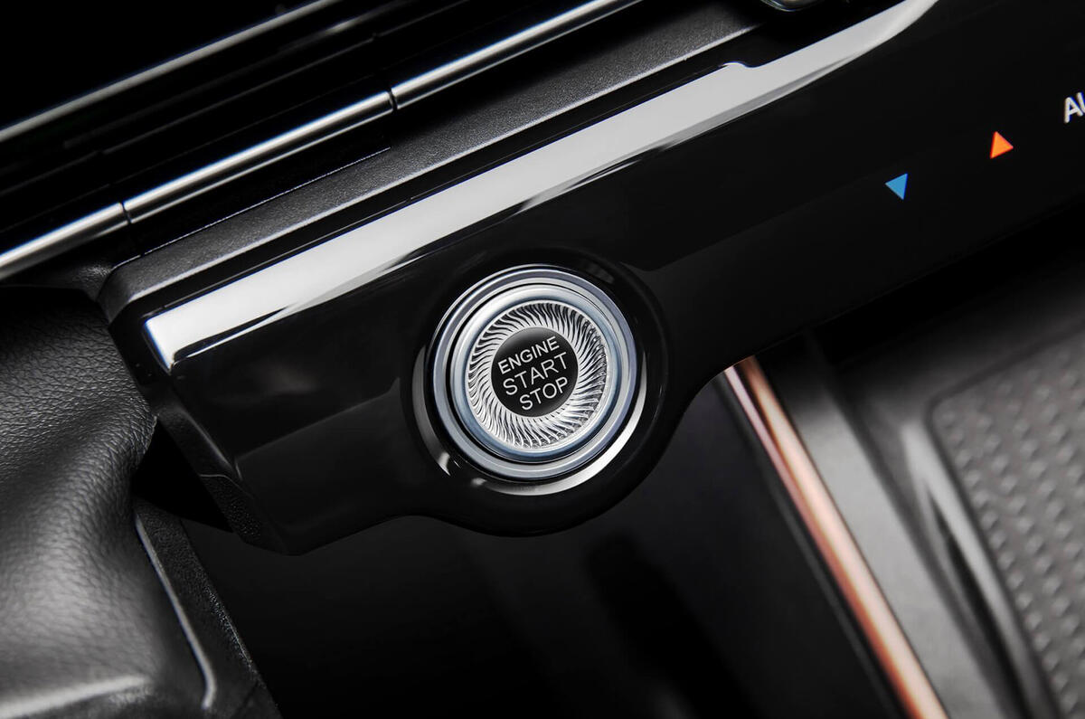 Chery Omoda 5 start button Chery Omoda 5 start button