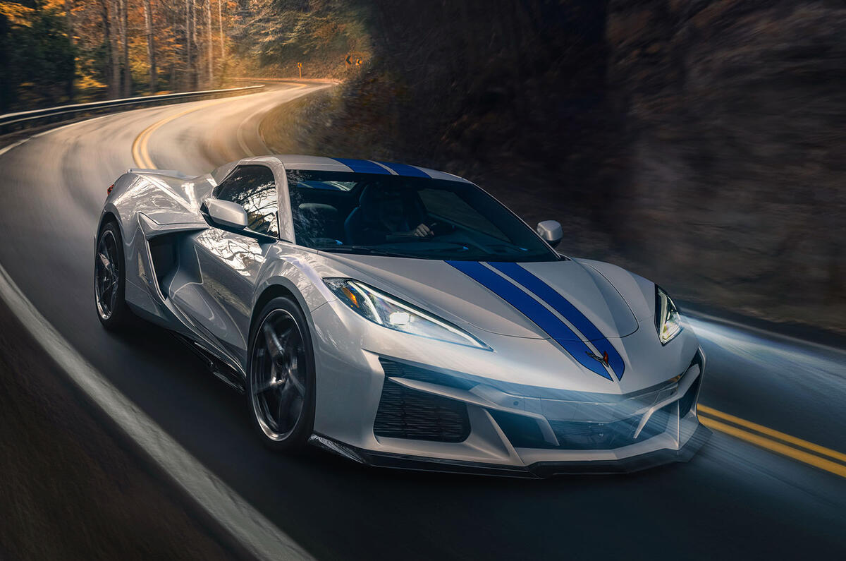 Chevrolet Corvette E Ray front three quarter right Chevrolet Corvette E Ray front three quarter right