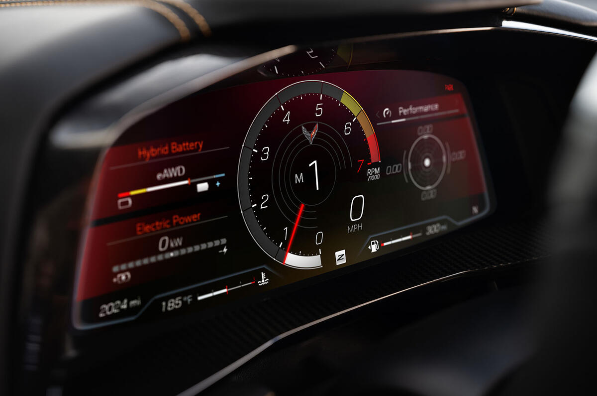 Chevrolet Corvette E Ray gauge cluster Chevrolet Corvette E Ray gauge cluster
