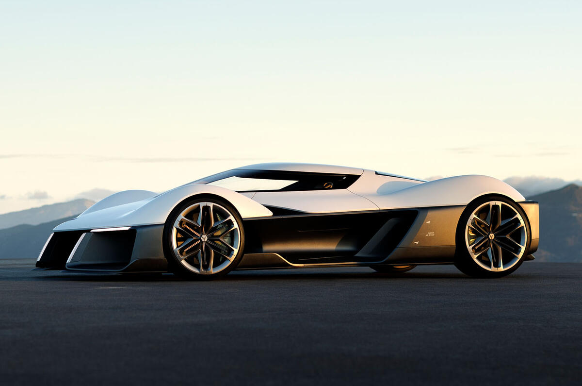 Chevrolet Corvette EV concept GM Advanced Design Europe front left quarter Chevrolet Corvette EV concept GM Advanced Design Europe front left quarter