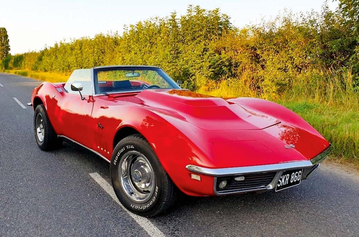 Chevrolet Corvette front three quarter