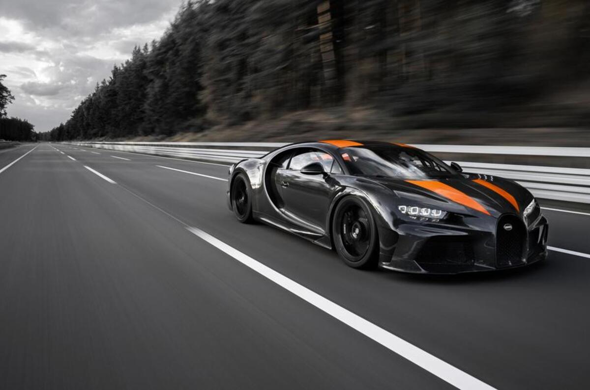 Bugatti Chiron testing at Ehra-Lessien