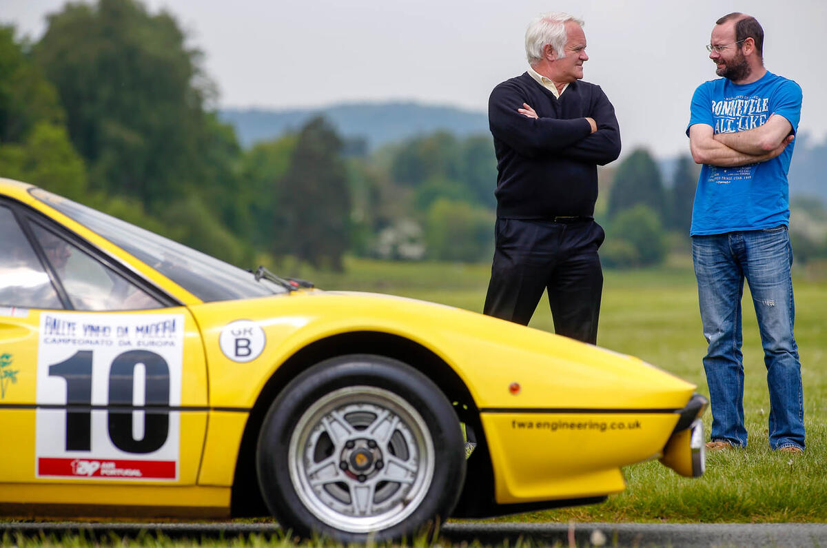 Ferrari 308 GTB rally car