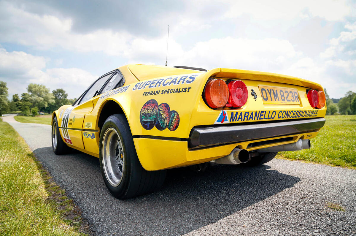 Ferrari 308 GTB rally car