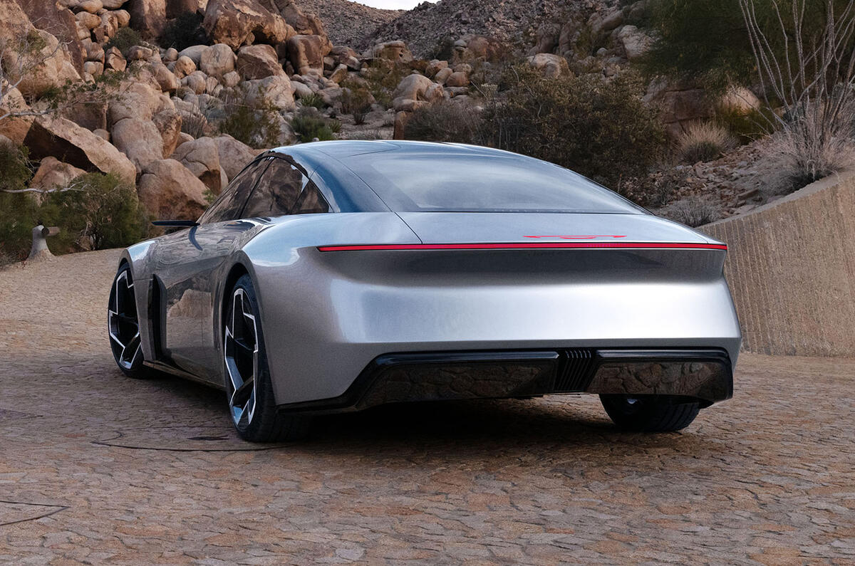 Chrysler Halcyon concept rear three quarters Chrysler Halcyon concept rear three quarters