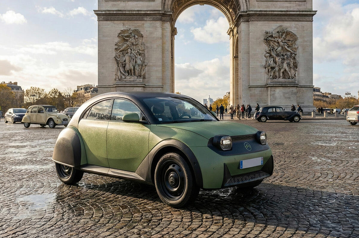 Citroen 2CV render 2025 Autocar