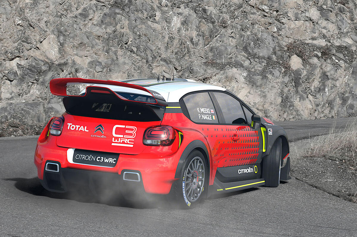 2017 Citroën C3 WRC concept