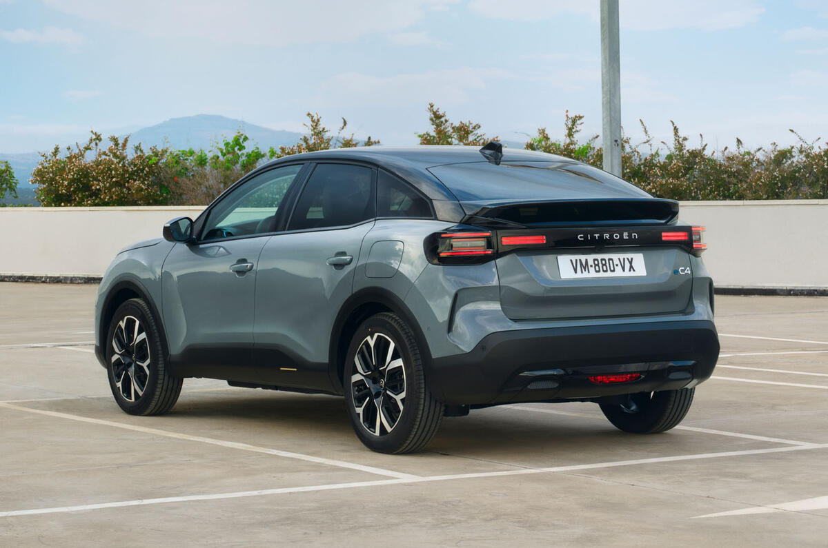 Citroen C4 2025 rear Citroen C4 2025 rear