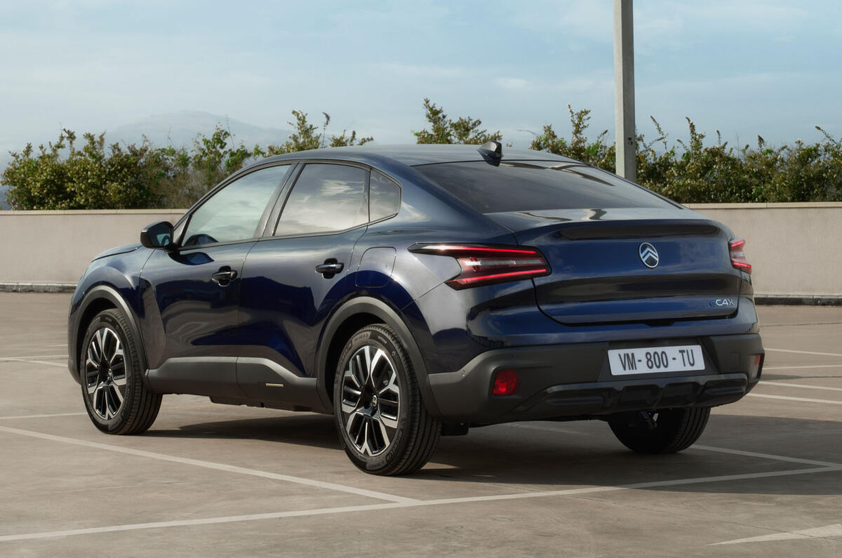 Citroen C4X 2025 rear Citroen C4X 2025 rear