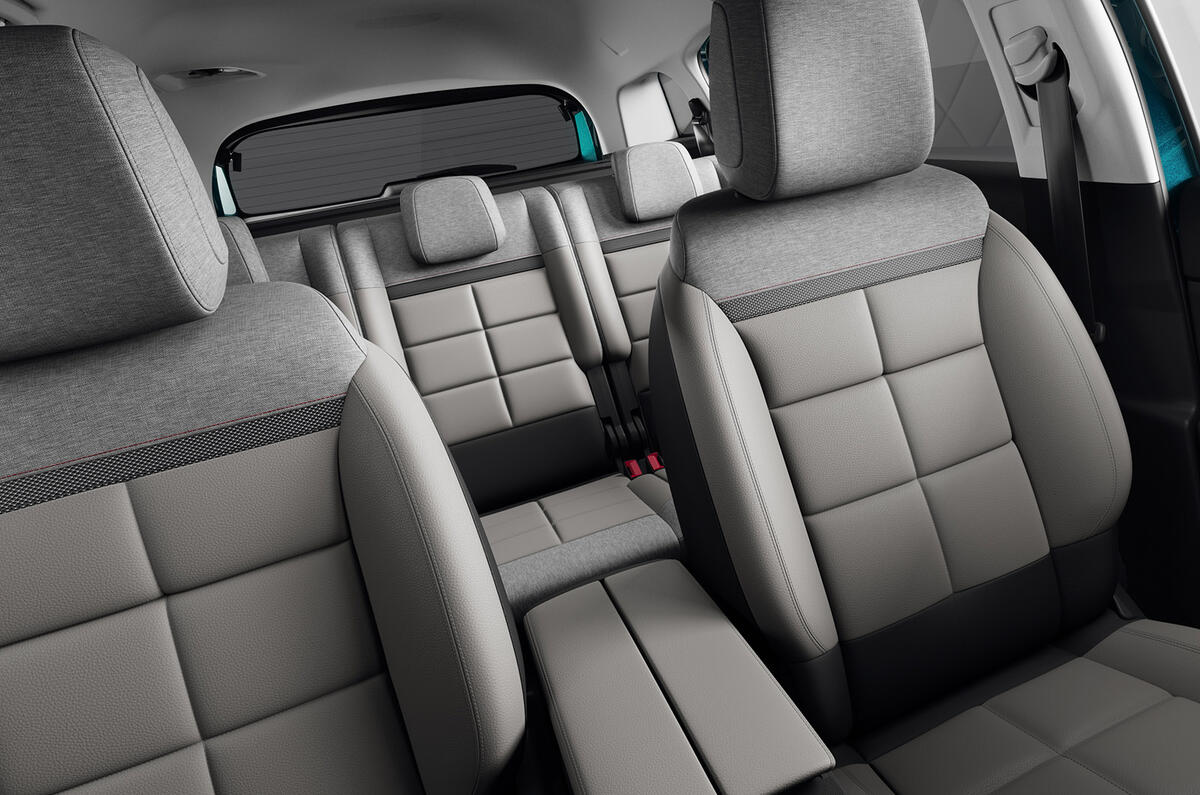 Citroen C5 aircross european launch seats