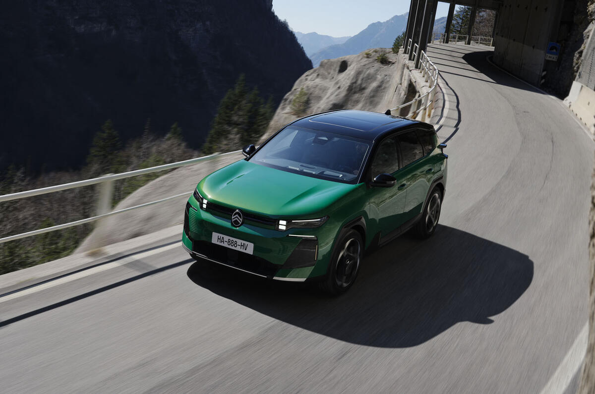 Citroen C5 Aircross front dynamic Citroen C5 Aircross front dynamic