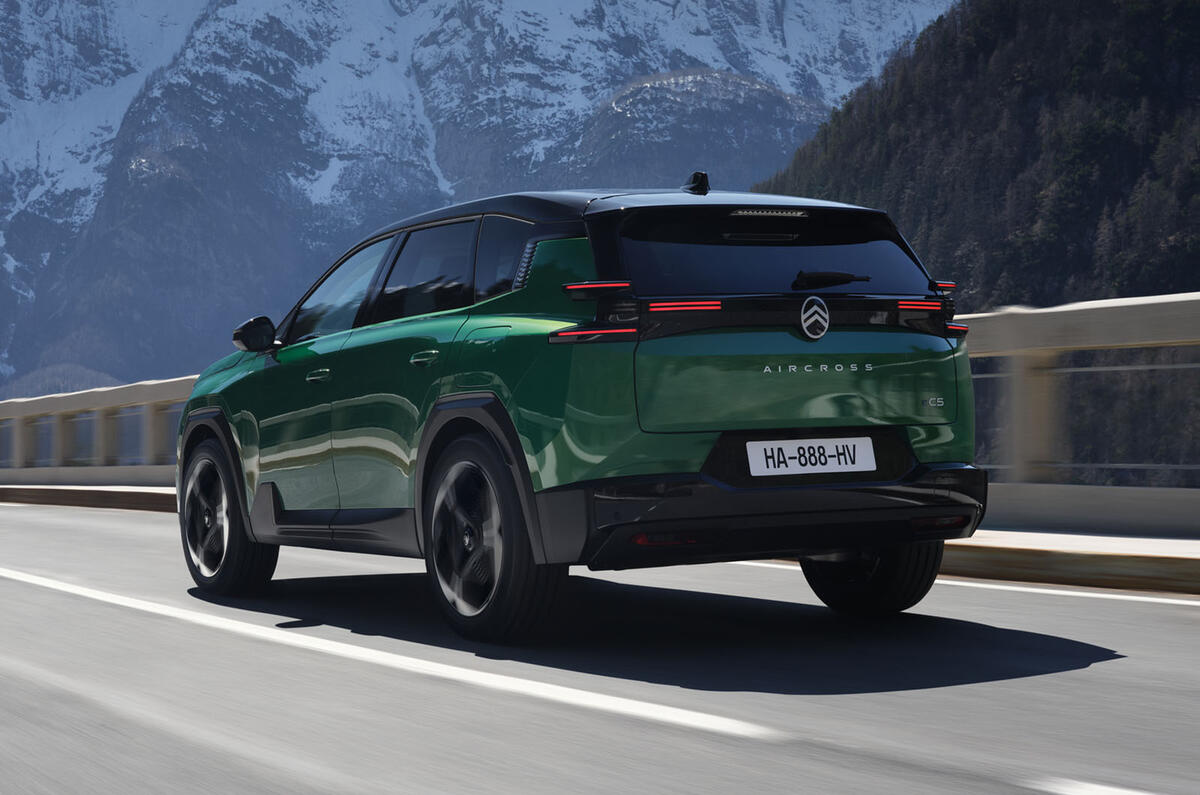 Citroen C5 Aircross rear Citroen C5 Aircross rear