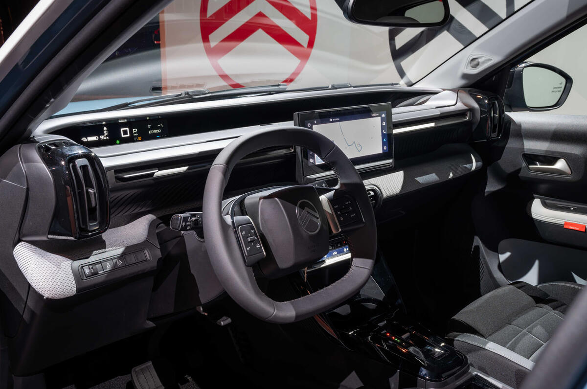 Citroen e C3 2024 dashboard Citroen e C3 2024 dashboard