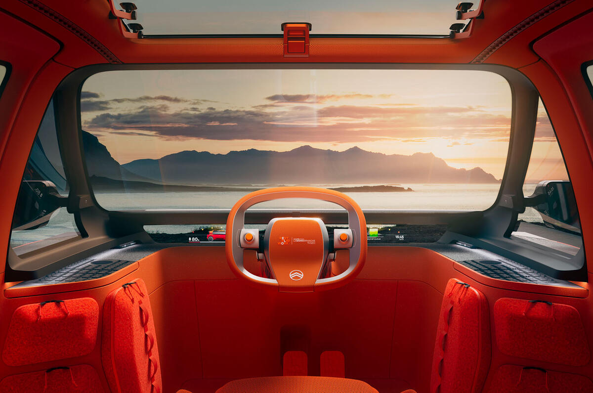 Citroen ELO drivers view