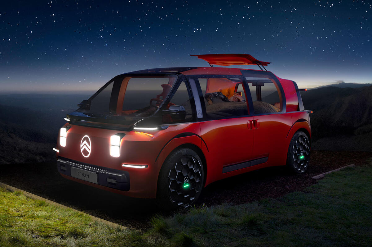 Citroen ELO roof popped up