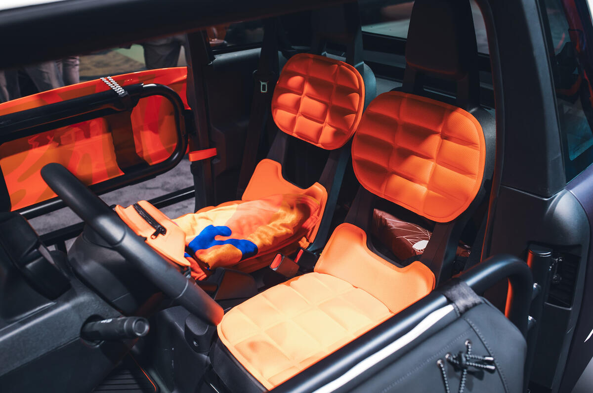 Citroen Ami update   front seats   Paris Motor Show Citroen Ami update   front seats   Paris Motor Show