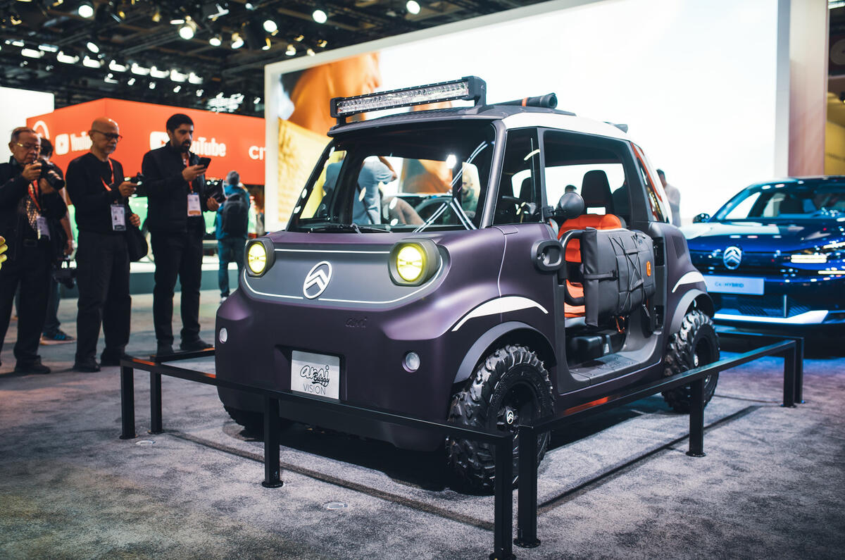 Citroen Ami update   Paris Motor Show