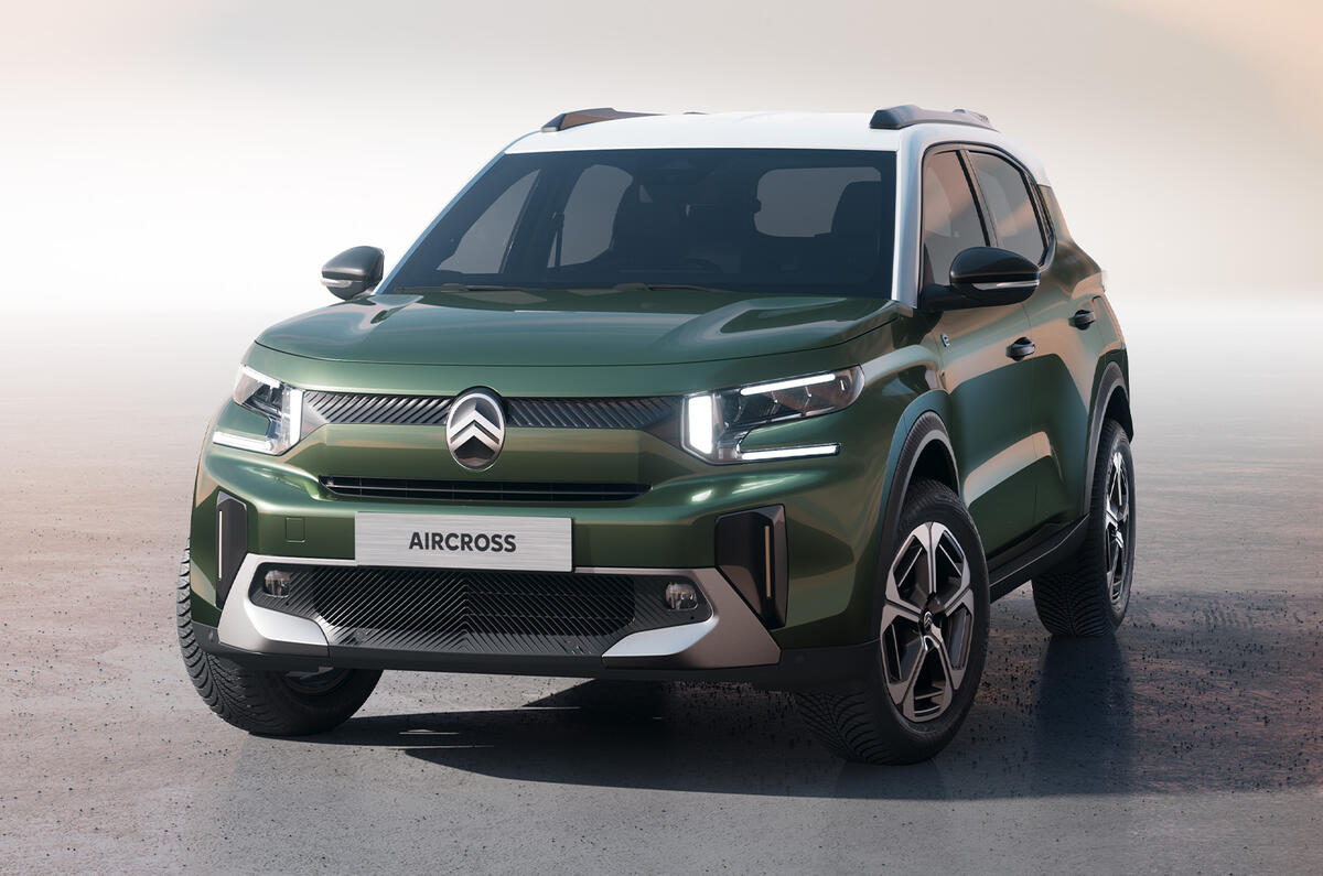 Citroen C3 Aircross front angle Citroen C3 Aircross front angle