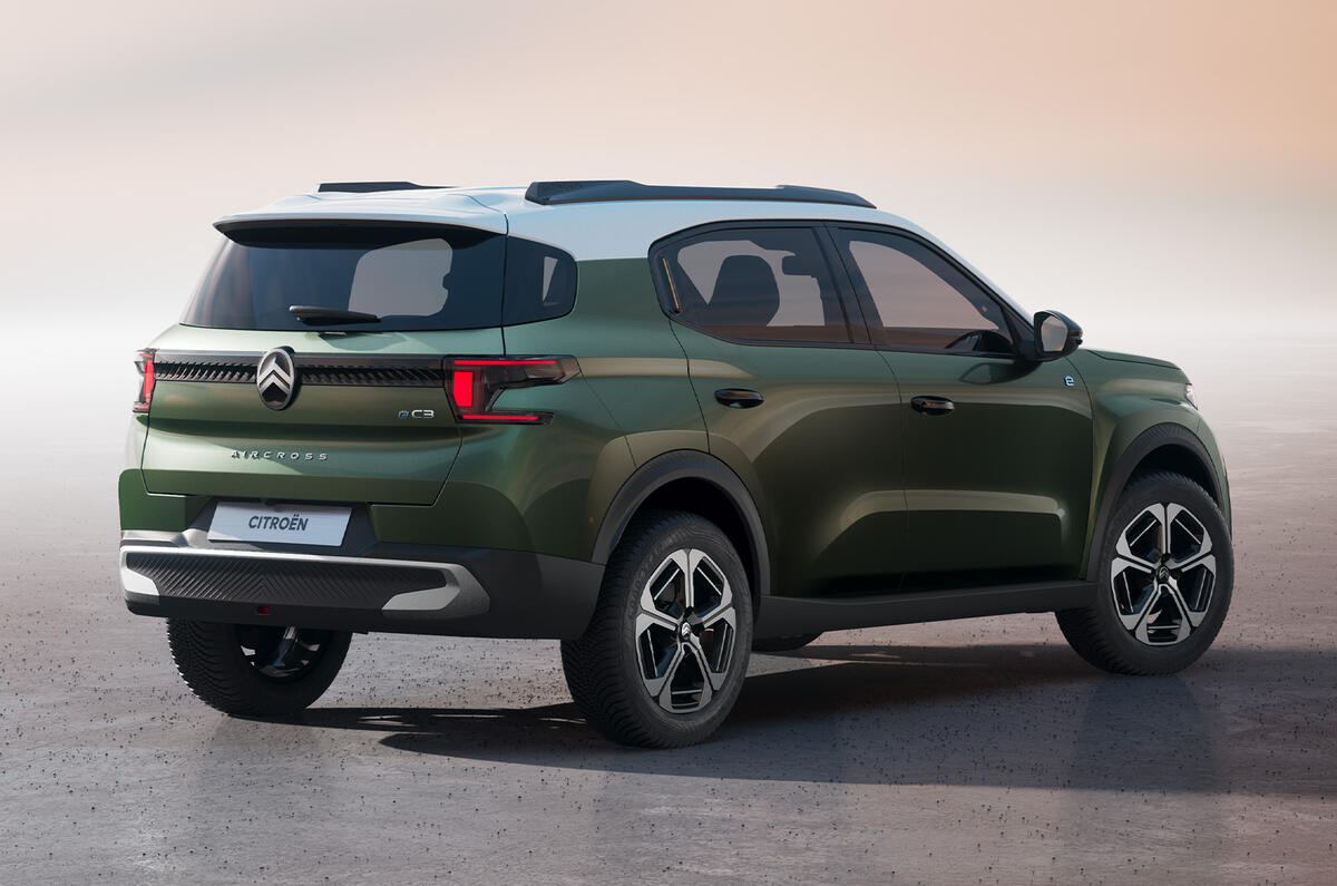Citroen C3 Aircross rear lead Citroen C3 Aircross rear lead
