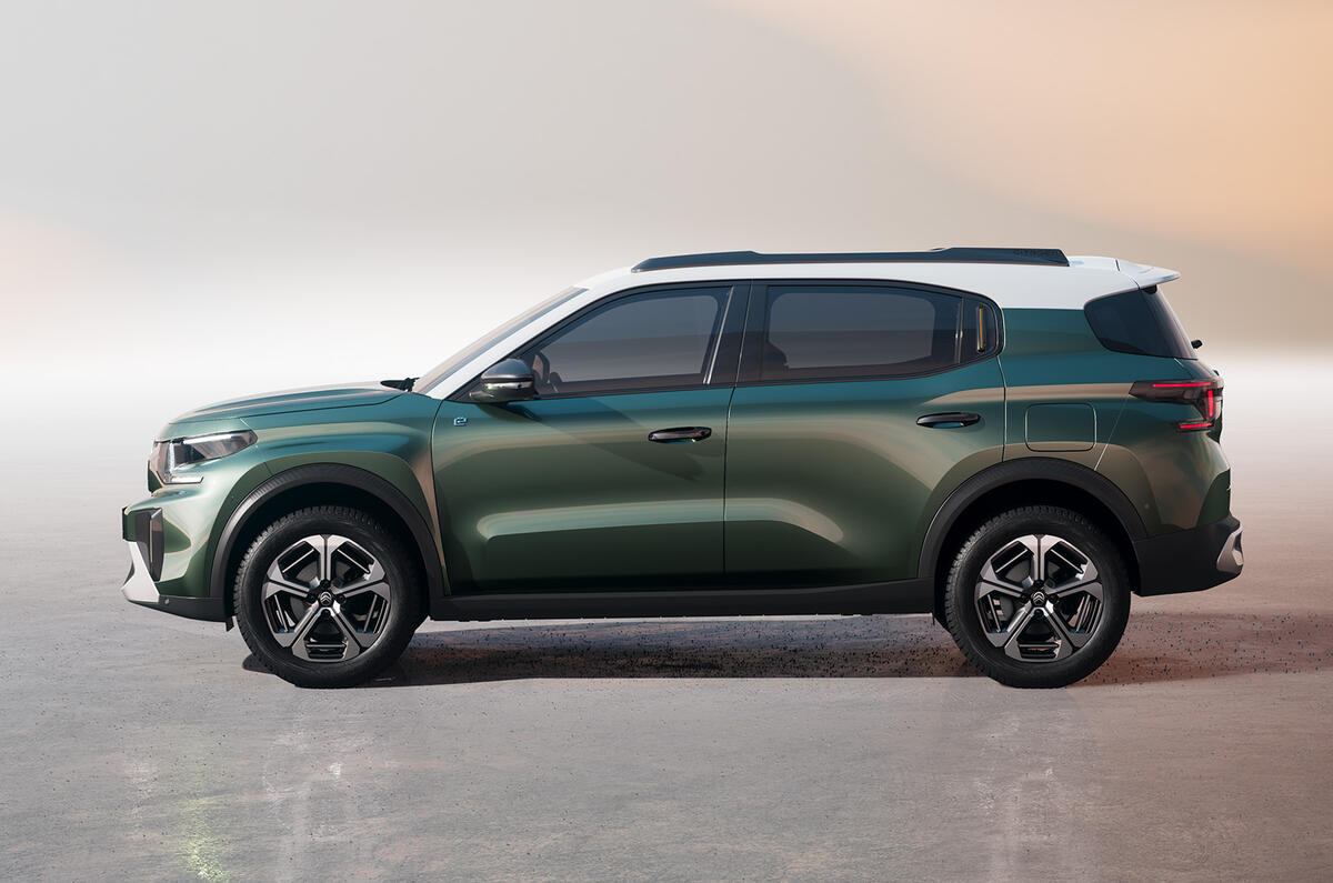 Citroen C3 Aircross side Citroen C3 Aircross side